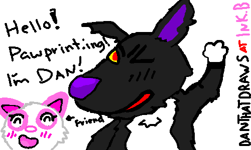 Pawprint by danthatdraws