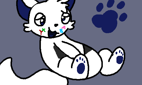 Pawprint by thepinkpandacat